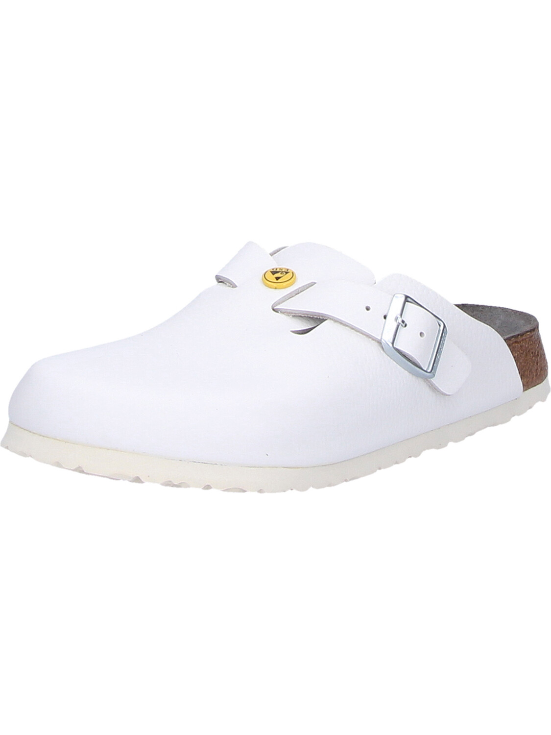 

Тапочки Birkenstock Pantoletten Boston ESD, белый