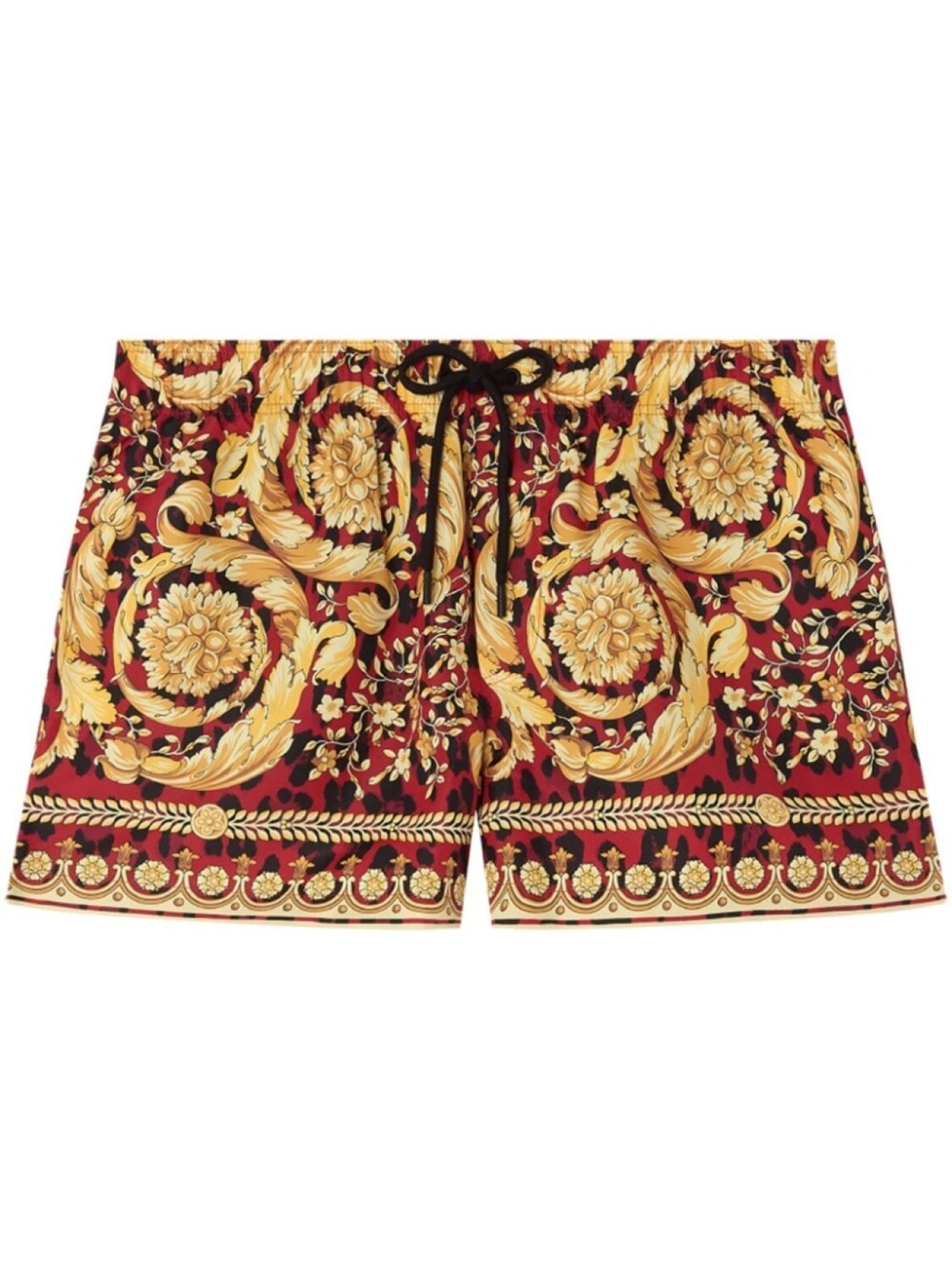 

Versace шорты для плавания Wild Barocco, желтый