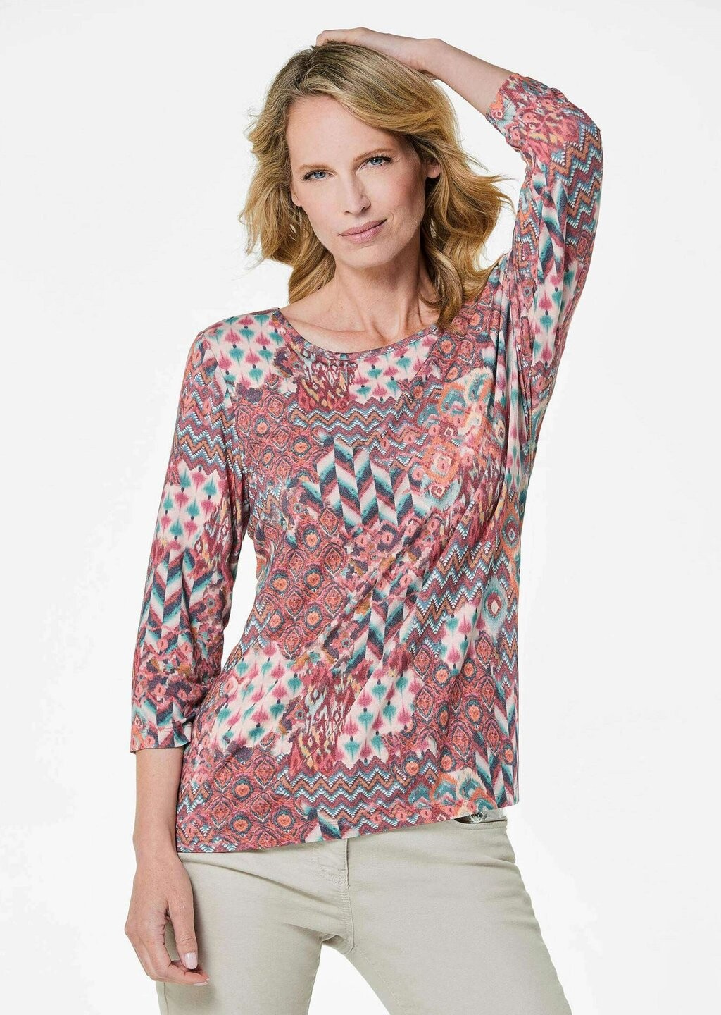 

Топ с длинными рукавами SHIRT GOLDNER, цвет Mottled Red
