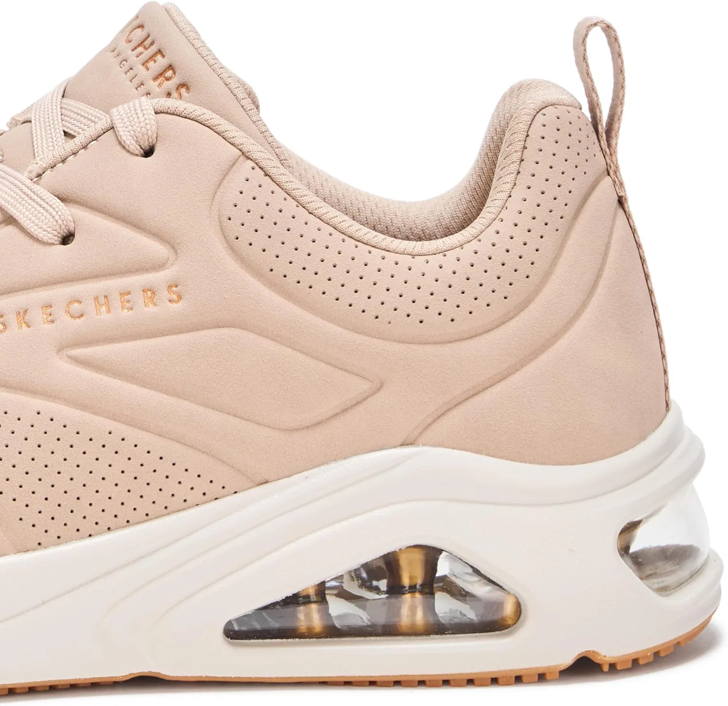 Мужские модные кроссовки Skechers Tres-air UNO Casairal, Natural — фото 4