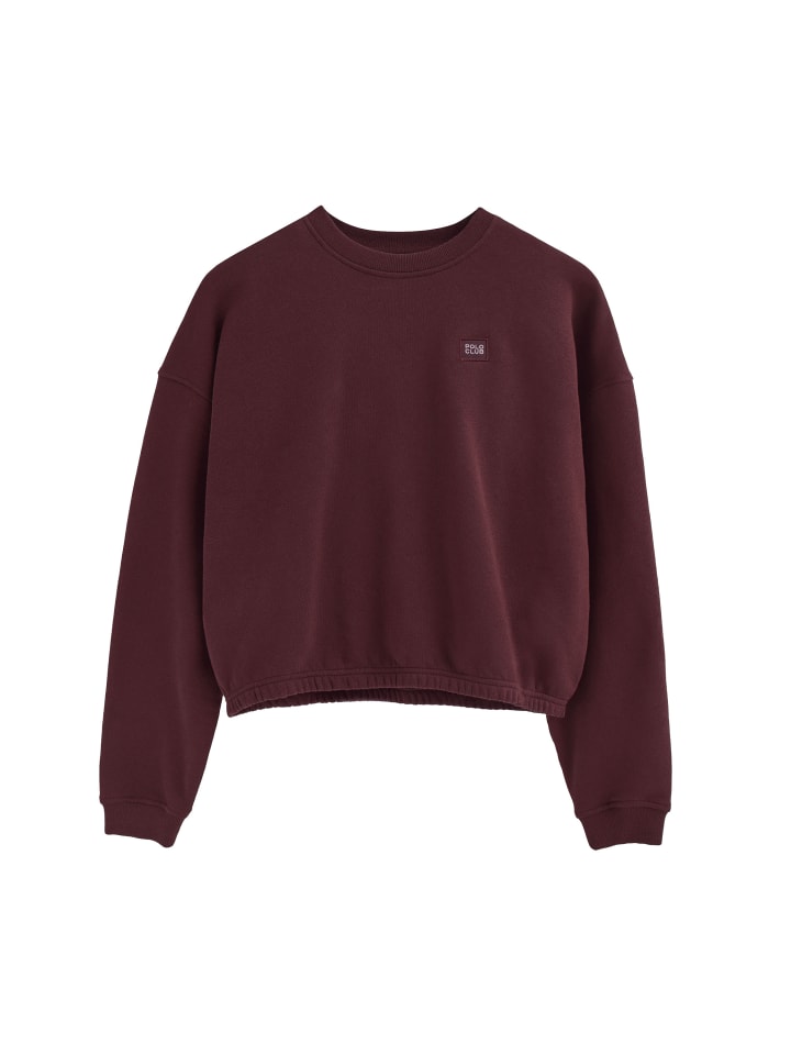 

Толстовка бордового цвета Polo Club