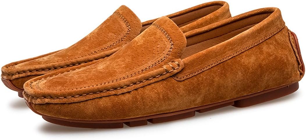 

Лоферы SWZEC Montero из замши, коричневый