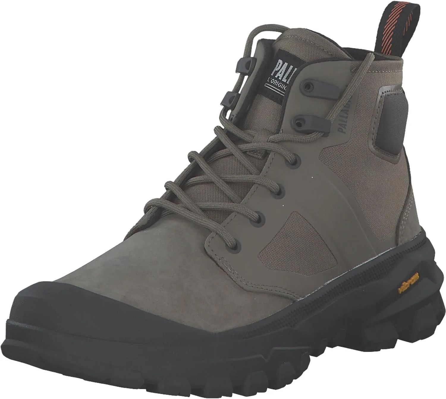 Ботинки Palladium Unisex Pallarder Zip Mix Ankle Boot, темно-зеленый