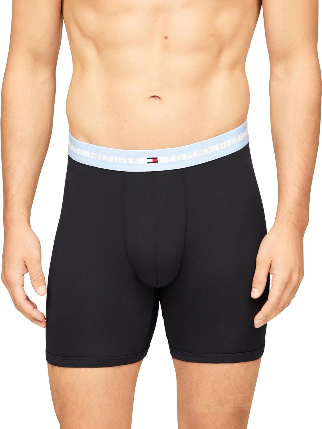 Боксеры Tommy Hilfiger, Navy W/Romantic Blue Waistband, Navy W/Primary Red Waistband, Navy W/Navy Waistband