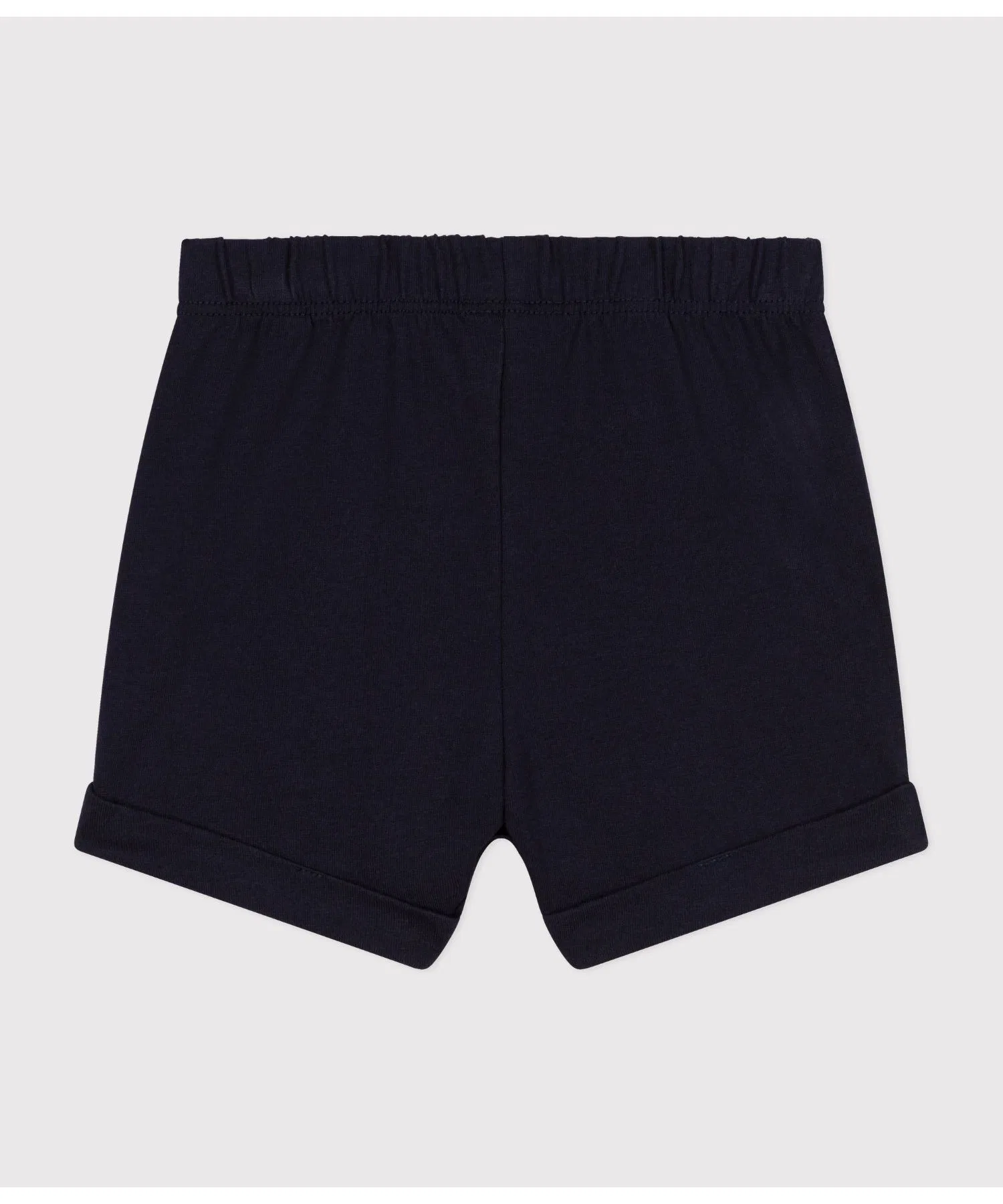 Детские хлопковые шорты PETIT BATEAU тёмно-синие — фото 2