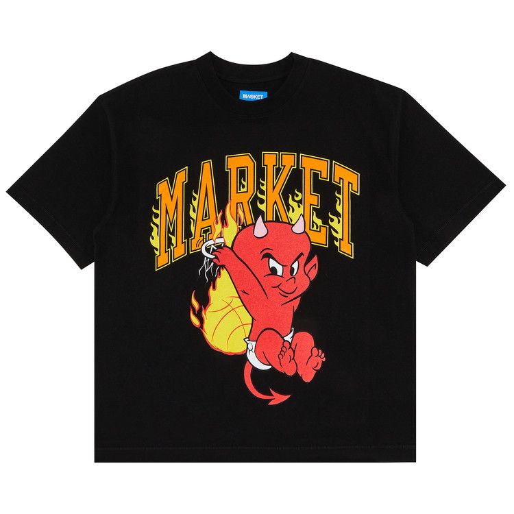 

Футболка Market Hot Stuff Dunk Tee, Black