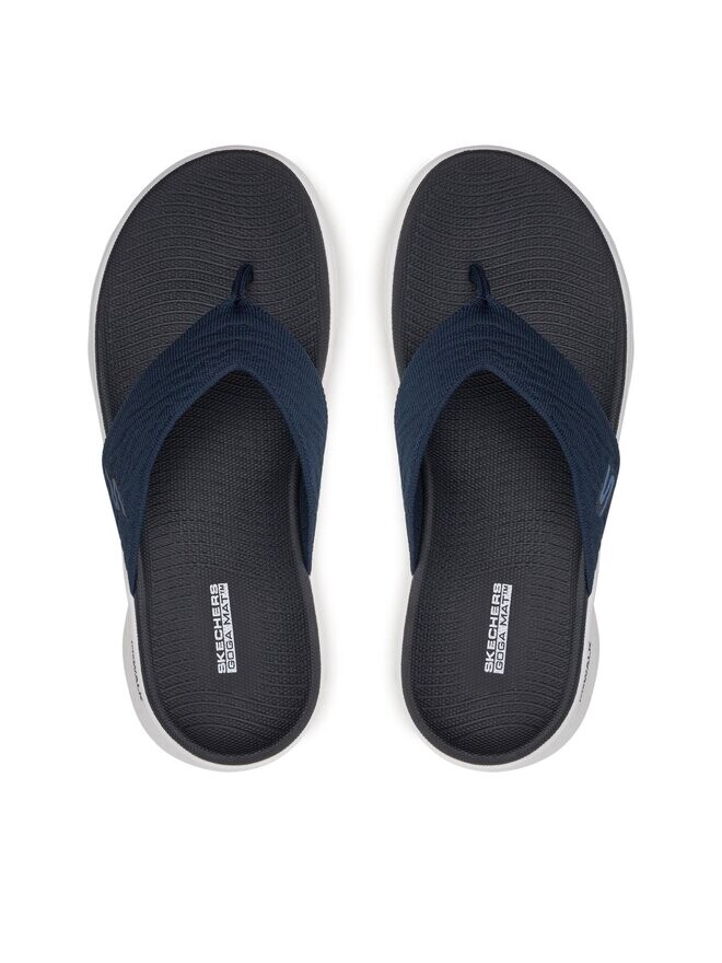 Шлепки Skechers, синий