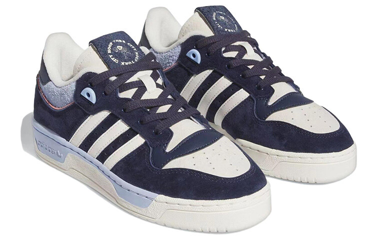 Мужские кроссовки для скейтбординга adidas originals Rivalry, Blue/White — фото 3