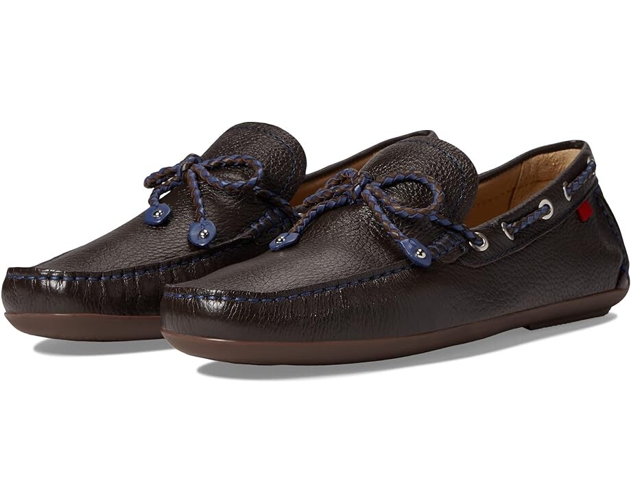 

Лоферы Marc Joseph New York Cypress Hill Braid, цвет Brown Grainy Leather