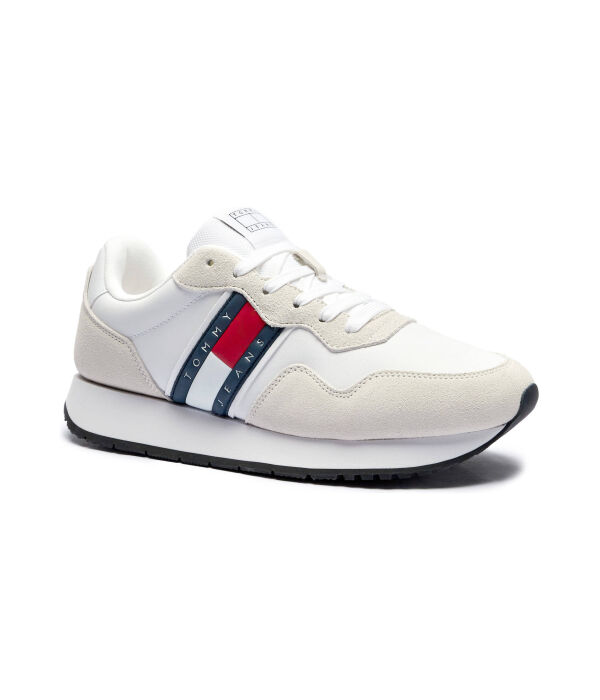 

Кроссовки кожаные Tommy Jeans Modern беговые, белый