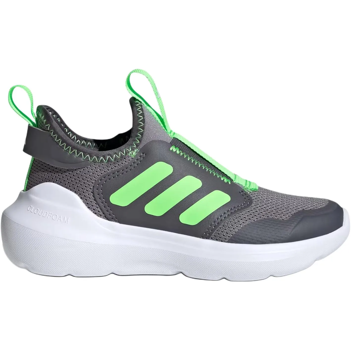 Adidas Tensaur Support низкие повседневные кроссовки серые детские — фото 3
