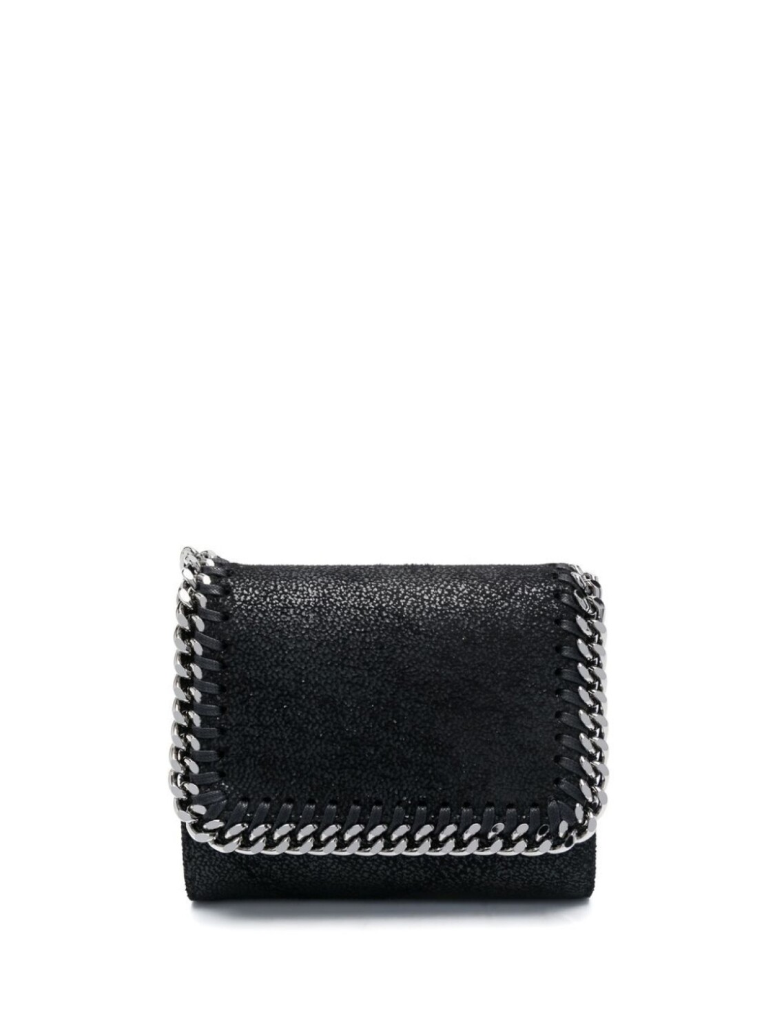 

Stella McCartney маленький кошелек Falabella с откидным клапаном, черный