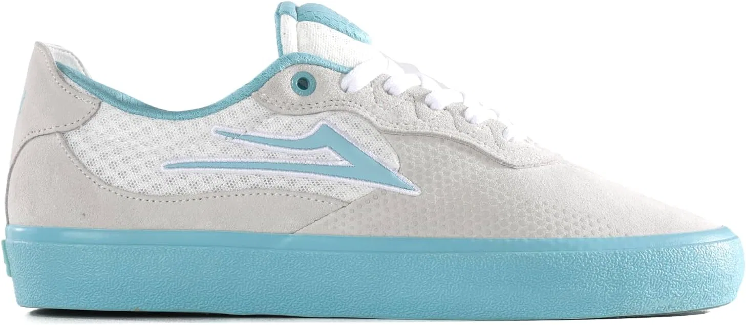 Мужские кроссовки для скейтбординга Lakai, белый замшевый аква