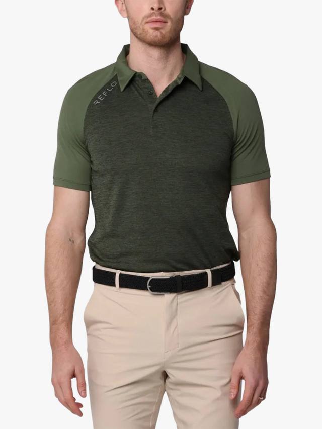 

Тумил короткий рукав поло REFLO, Pine Green