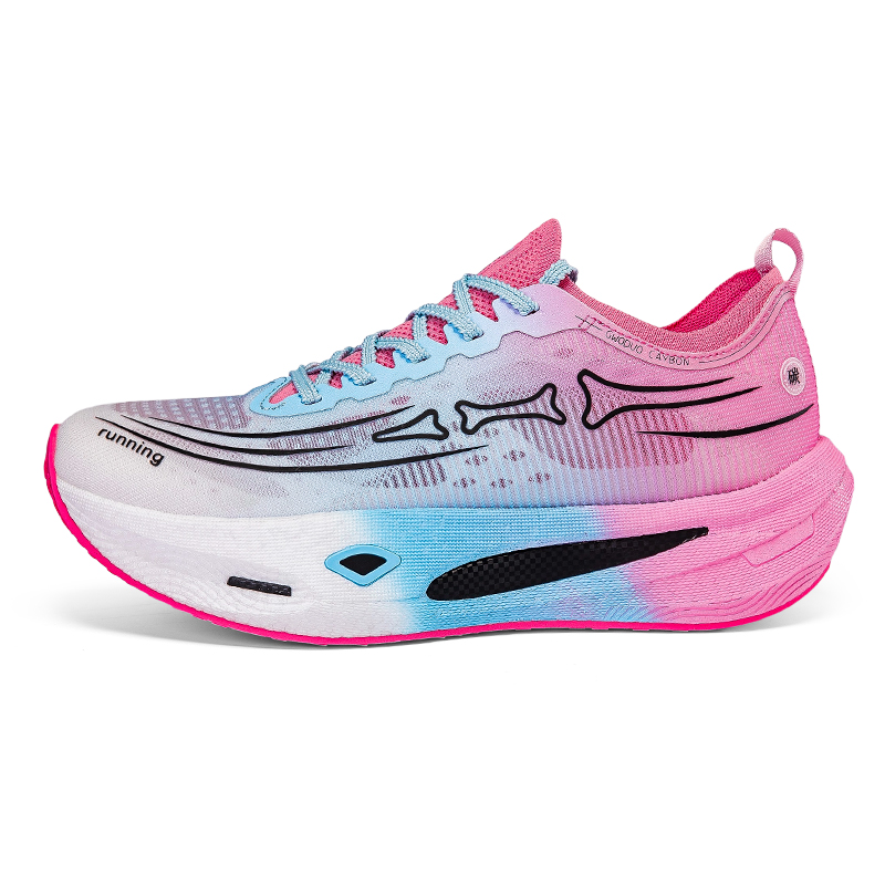 

Gwoduo x slip resistant устойчивые к истиранию низкие кроссовки с полной нейлоновой пластиной для тренировок и марафонского бега unisex DFNF, зеленый