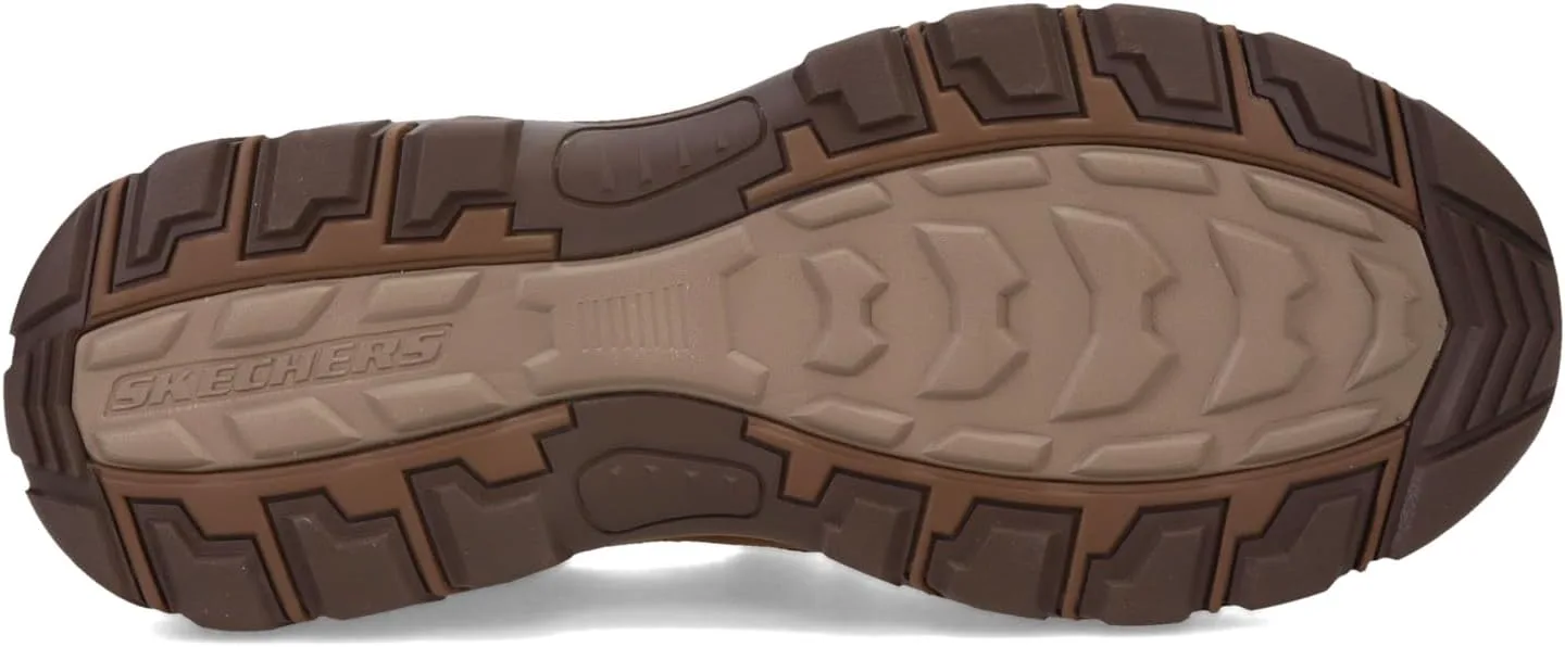 

Мужские слипоны Skechers USA Knowlson - Shore Thing с носком-мокасином из кожи и нейлоновыми шнурками