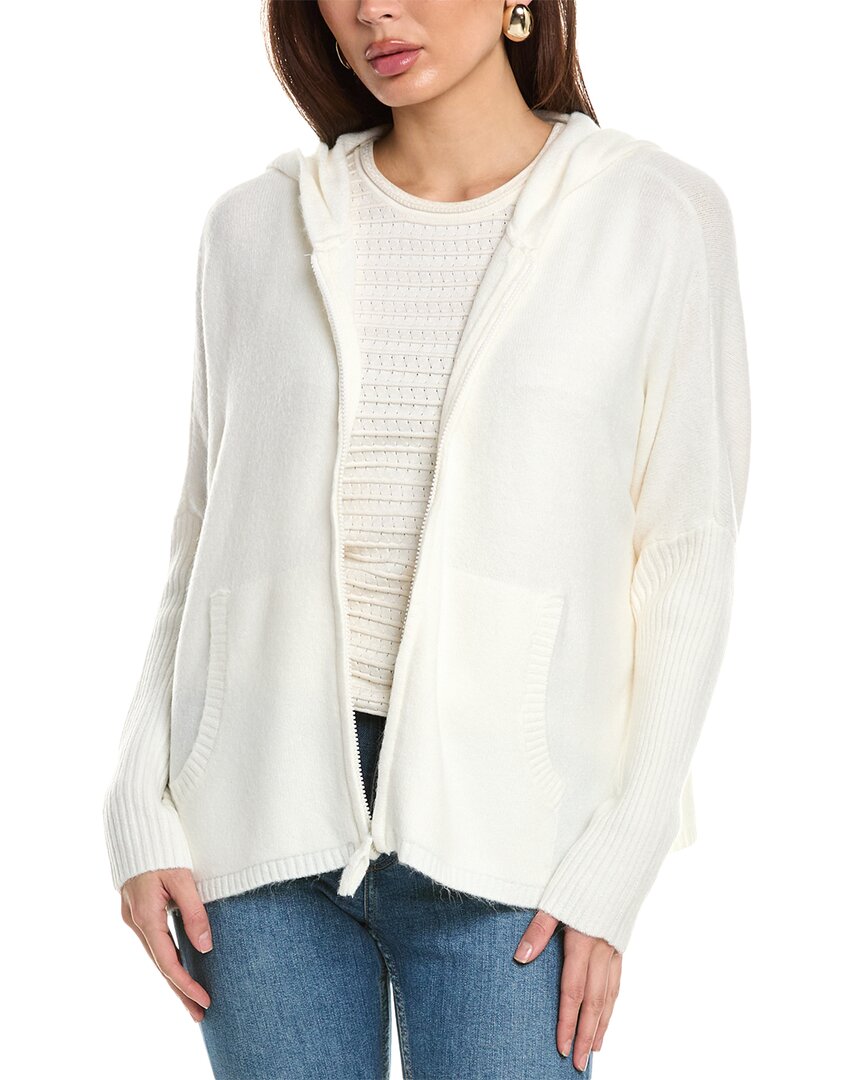 

Толстовка с капюшоном Vince Camuto Zip, белый