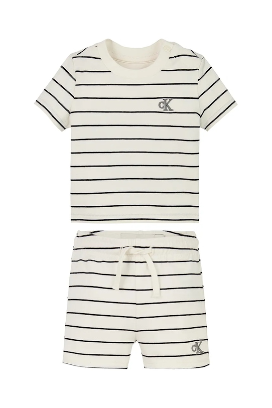 

Детский комплект Calvin Klein Jeans, бежевый