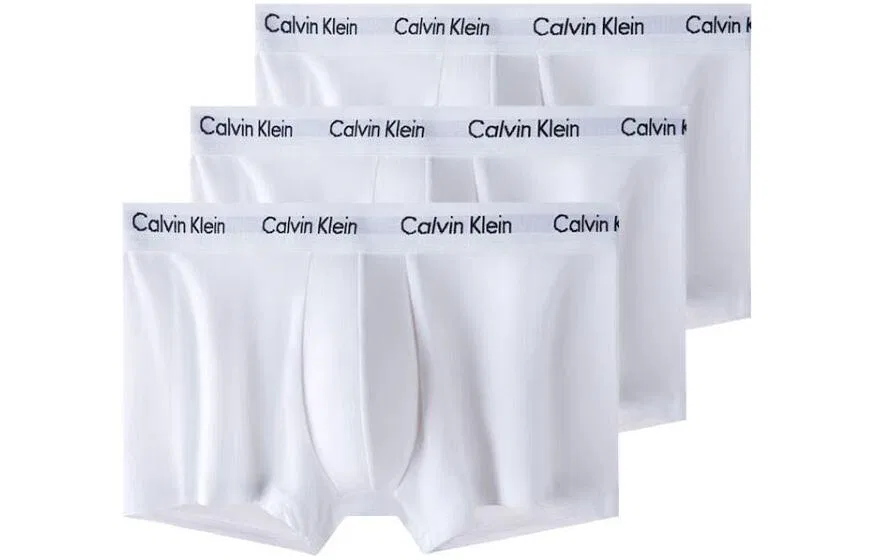 Боксеры Calvin Klein 3 шт белые
