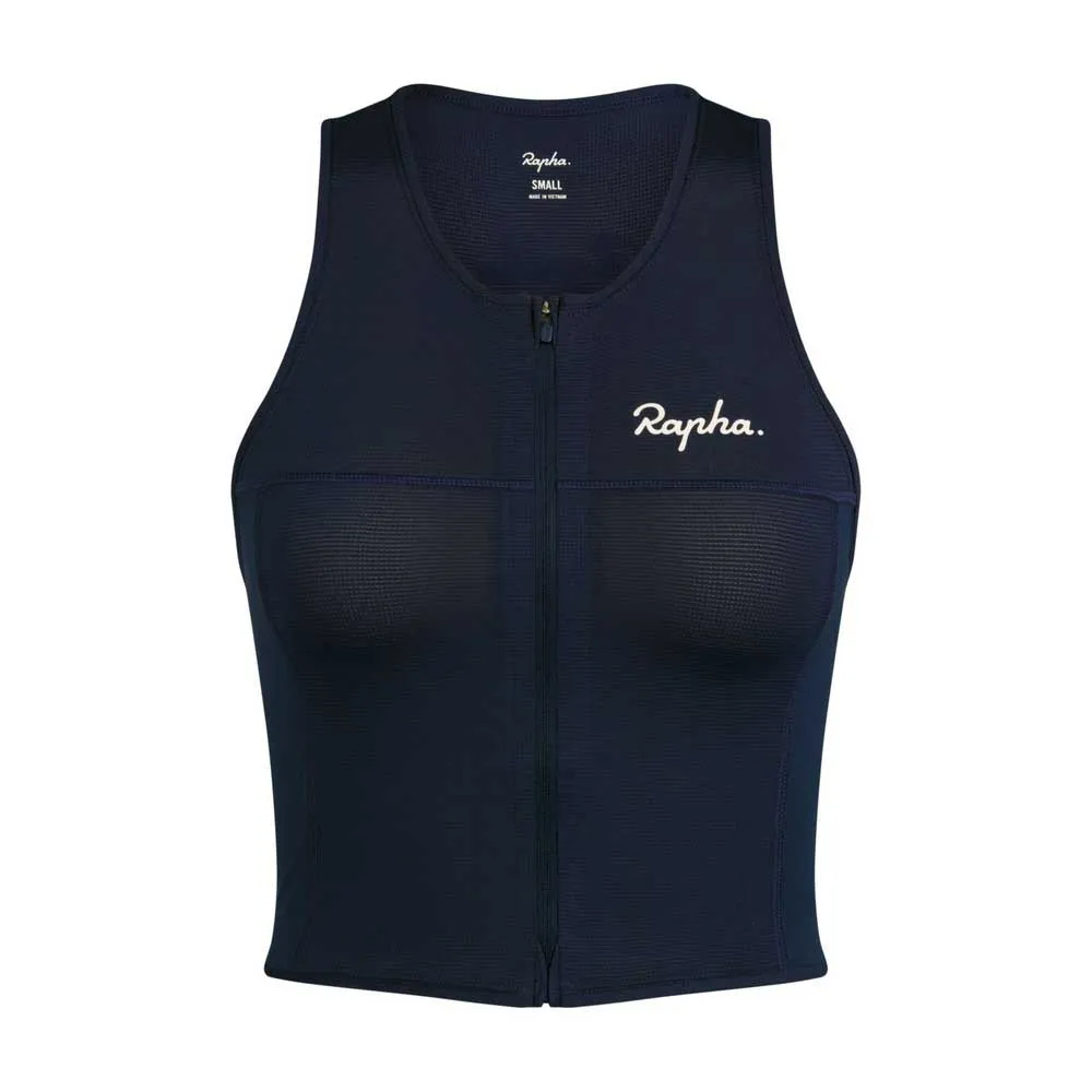 

Футболка без рукавов Rapha Cropped, синий