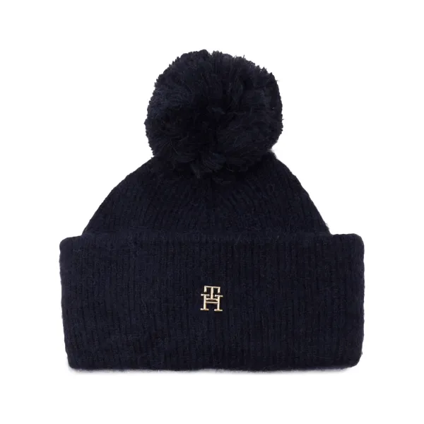 

Шапка с добавлением шерсти Tommy Hilfiger, синий