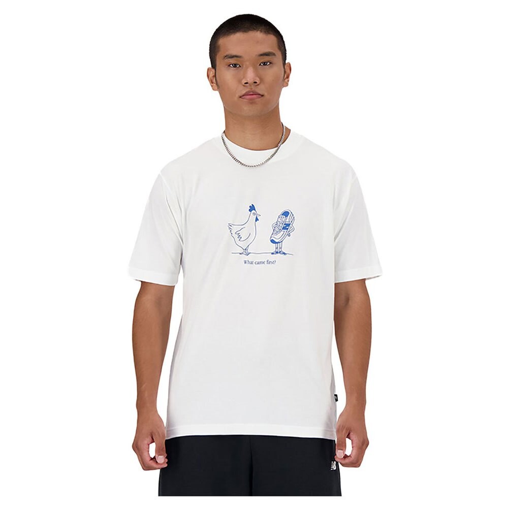 

Футболка с коротким рукавом New Balance Relaxed Chicken, белый