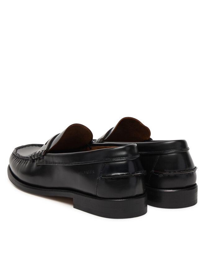 Мокасины Tommy Hilfiger Hilfiger Penny Patent Lth Loafer FM0FM05687, темно-синий — фото 3