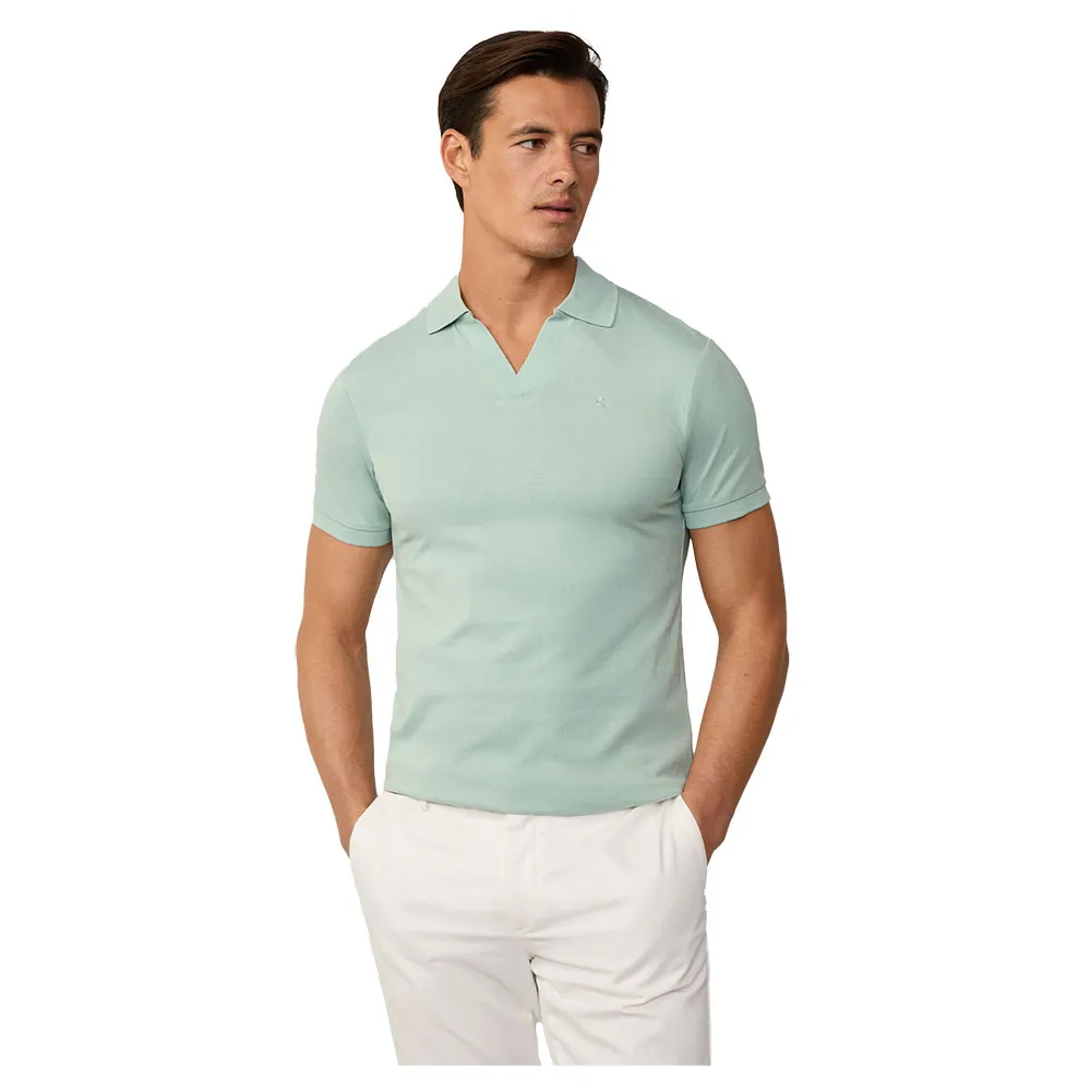 

Поло с коротким рукавом Hackett Johnny, зеленый