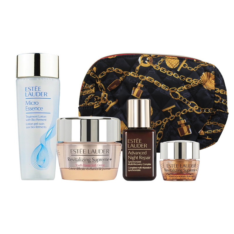 

YASHILANDAI набор пробников средств по уходу за кожей, многофункциональный набор из 3/4 штук + косметичка, увлажняет и питает ESTEE LAUDER