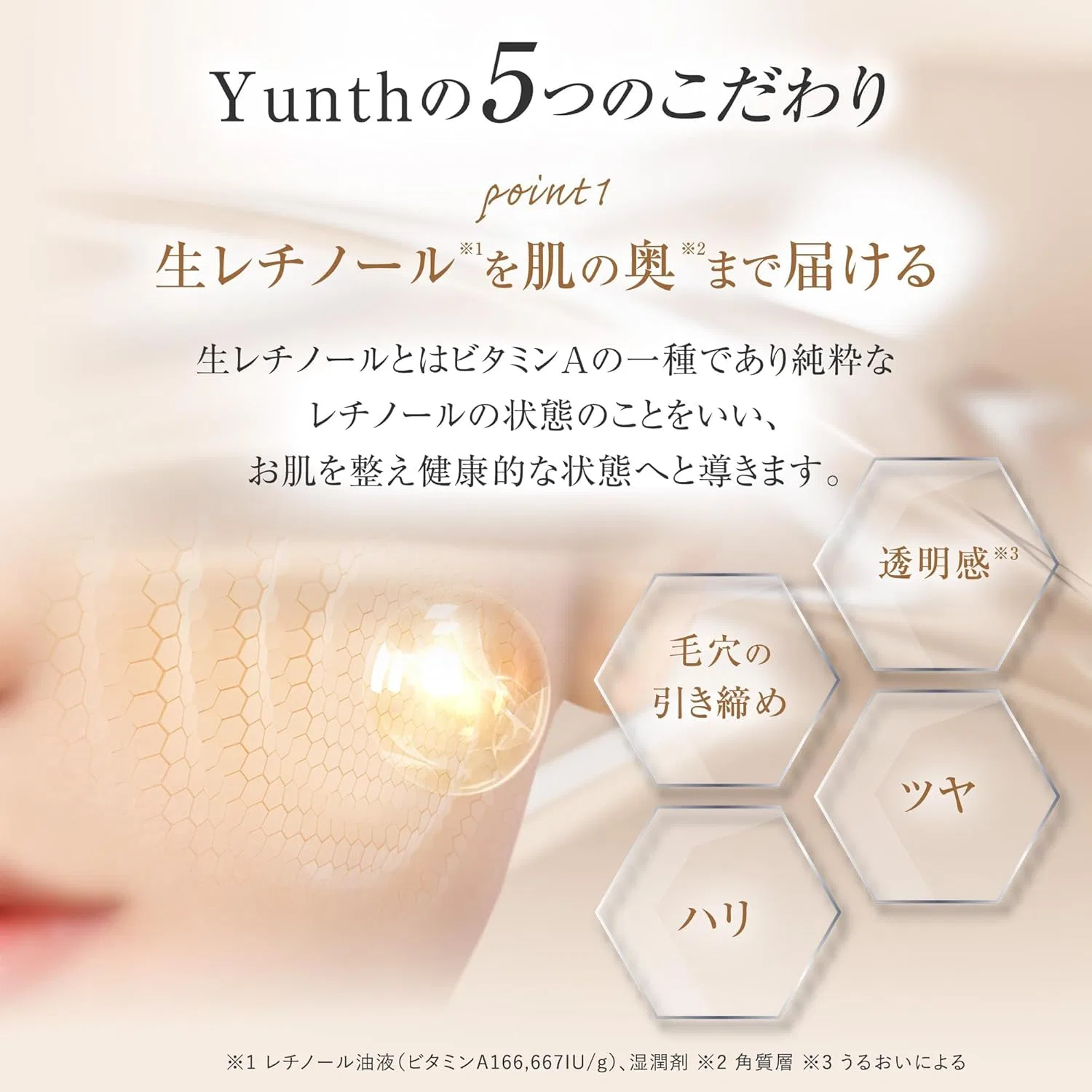 Сыворотка Yunth — Для лица Raw VA Derma Beauty Serum, 28 пакетиков, ретинол — фото 4