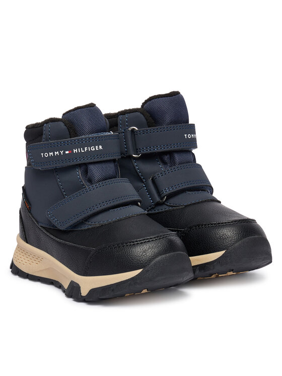 Туфли на шнуровке T1X5-34134-1592X656 M Tommy Hilfiger, синий — фото 2