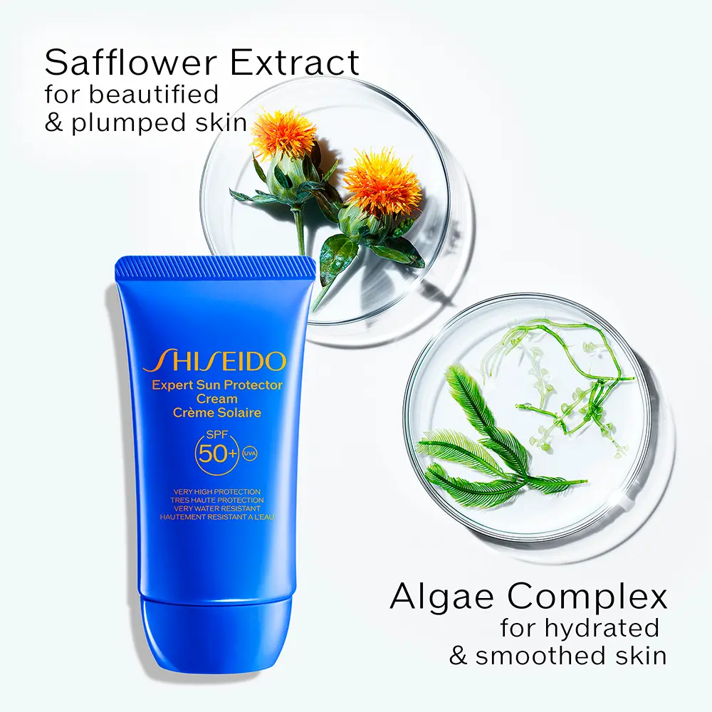 Солнцезащитный крем Expert Sun Protector Protector Solar Crema Spf50+ Shiseido, 50 мл — фото 3