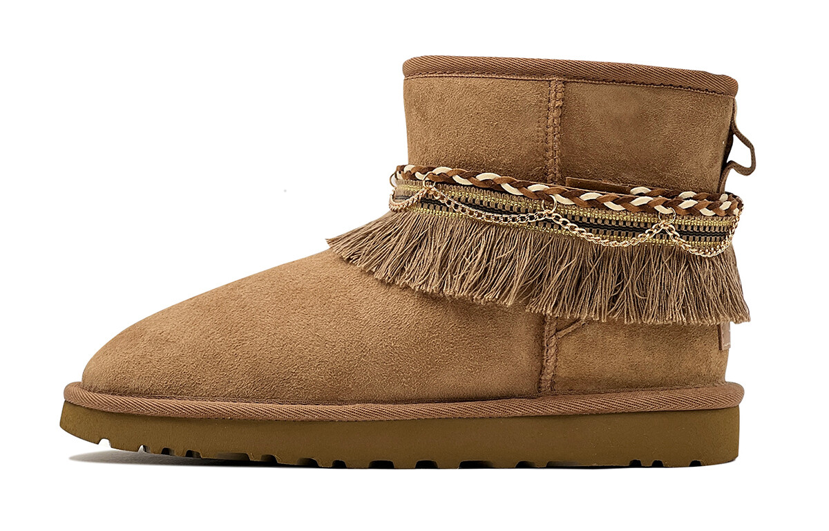 

Ботинки UGG CLASSIC MINI Snow Boots Women's Beige