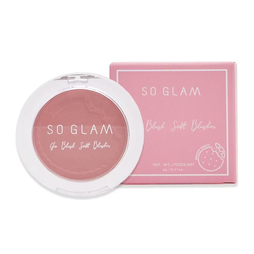 

So Glam Go Blush Мягкие румяна 6г. 07 Бисквит для свадебного душа, Bridal Shower Biscuit