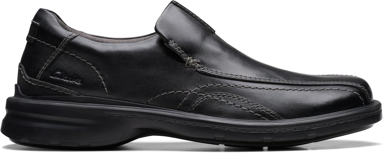 Мужские лоферы Clarks Gessler Step, черный — фото 2