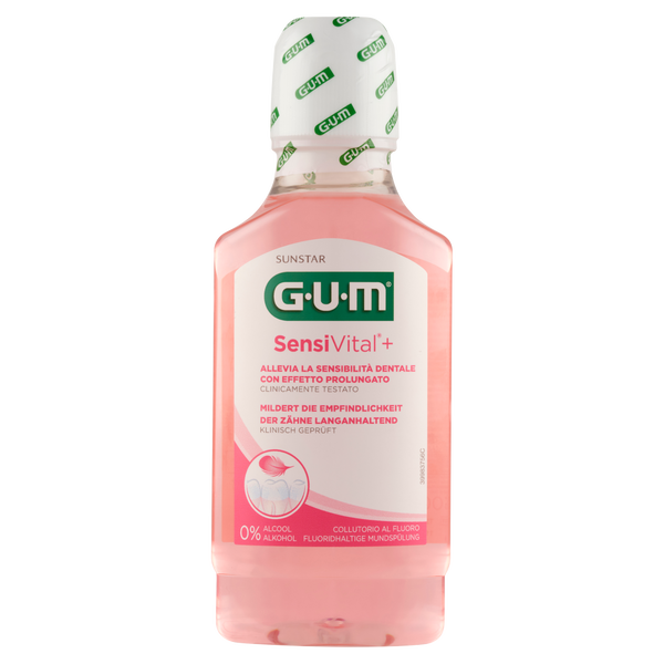 

Ополаскиватель для полости рта, 300 мл Gum Sensivital+