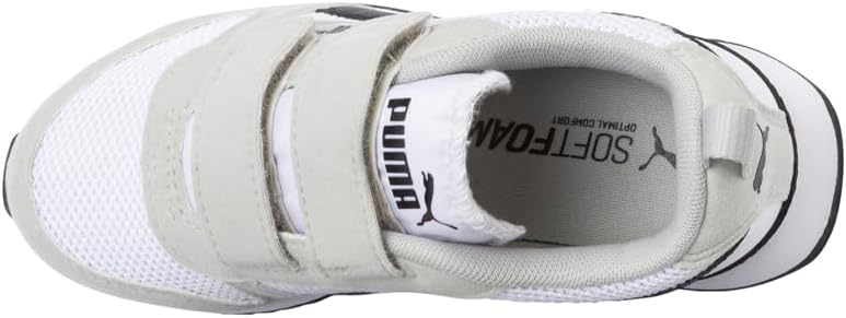 Кроссовки PUMA для детей и подростков ST Runner на липучке, серый — фото 4
