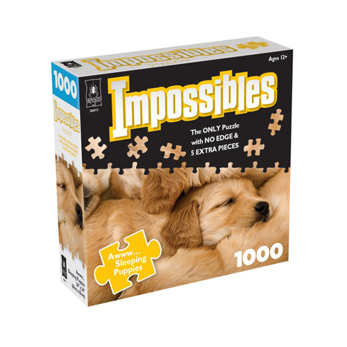 

Пазлы Impossibles Puzzle – Sleeping Puppies