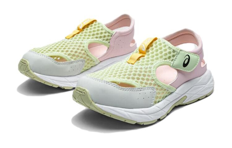 RUNNING KIDS CONTEND Series Kids" Сандалии для детей Asics, зеленый/розовый — фото 2