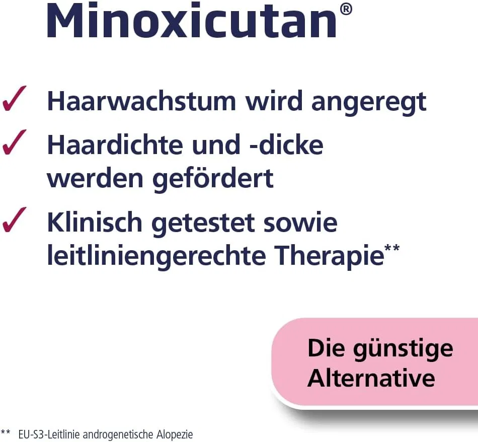Спрей для женщин «Minoxicutan» 20 мг/мл против выпадения волос, 3x60 мл Minoxicutan — фото 4