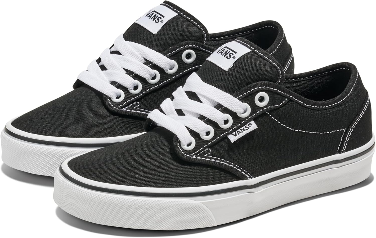 Детские кроссовки Vans Atwood, белый/черный — фото 2