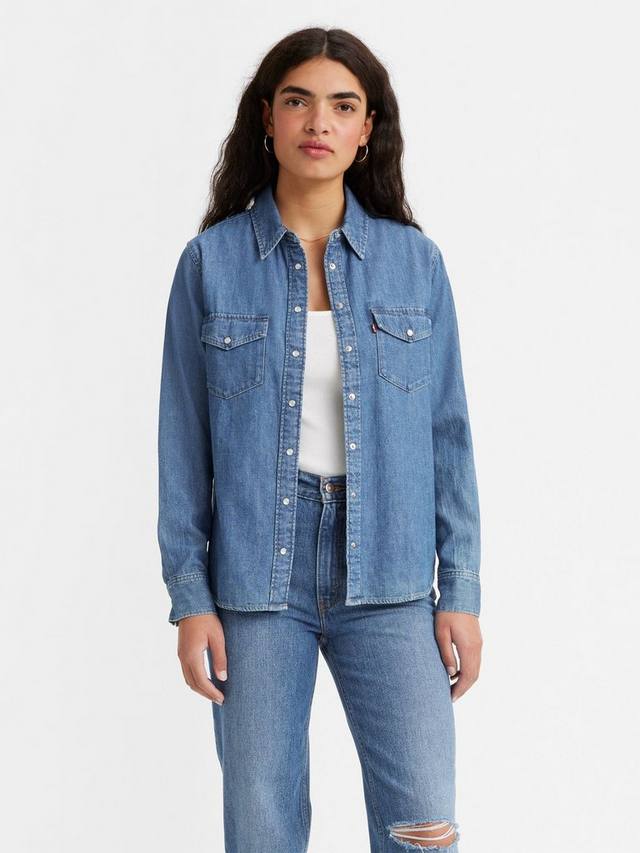 

Культовая джинсовая рубашка в западном стиле Levi's, цвет Going Steady