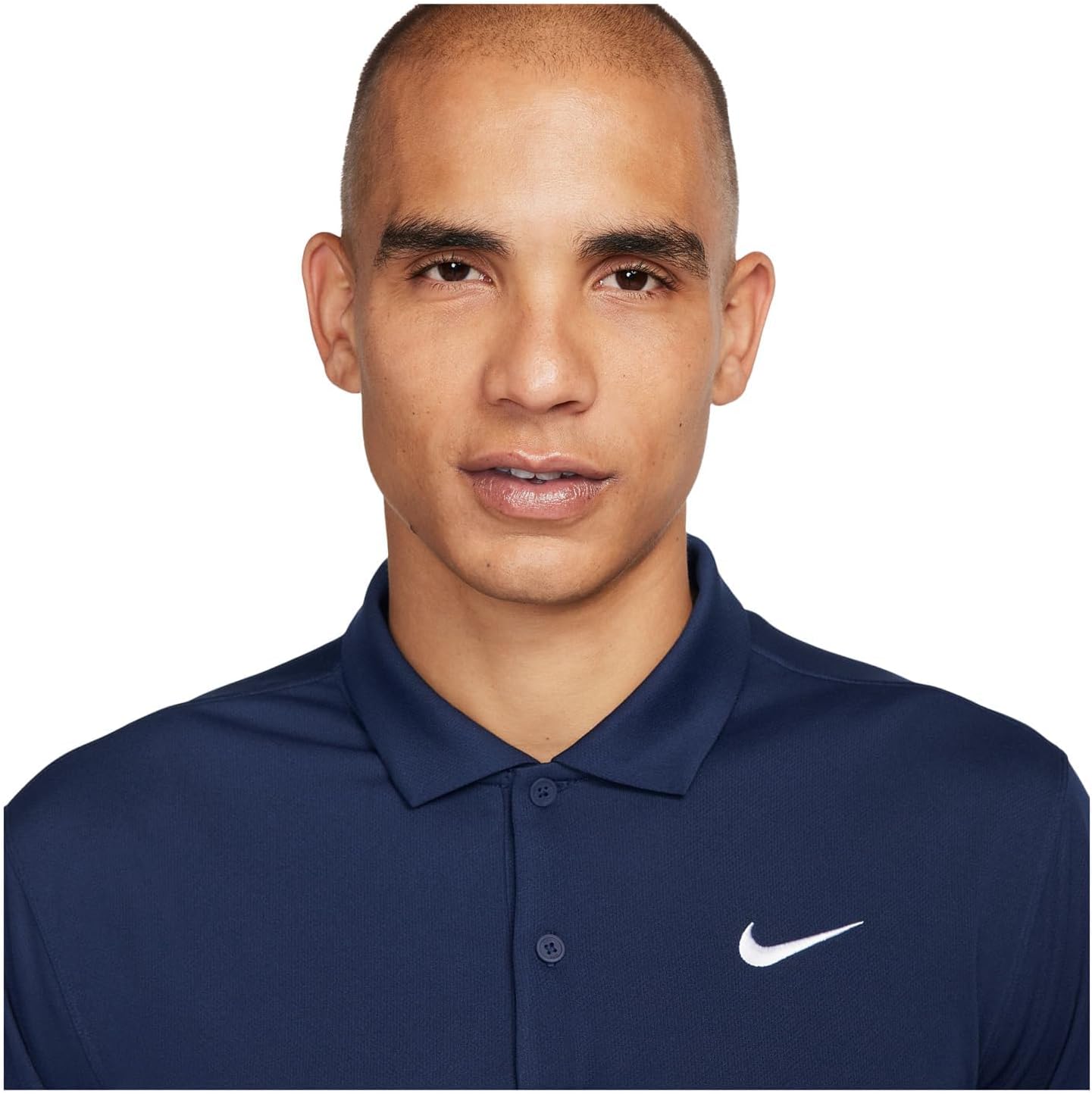 Мужская футболка-поло для гольфа Nike Core Dri-fit, Obsidian/White — фото 3