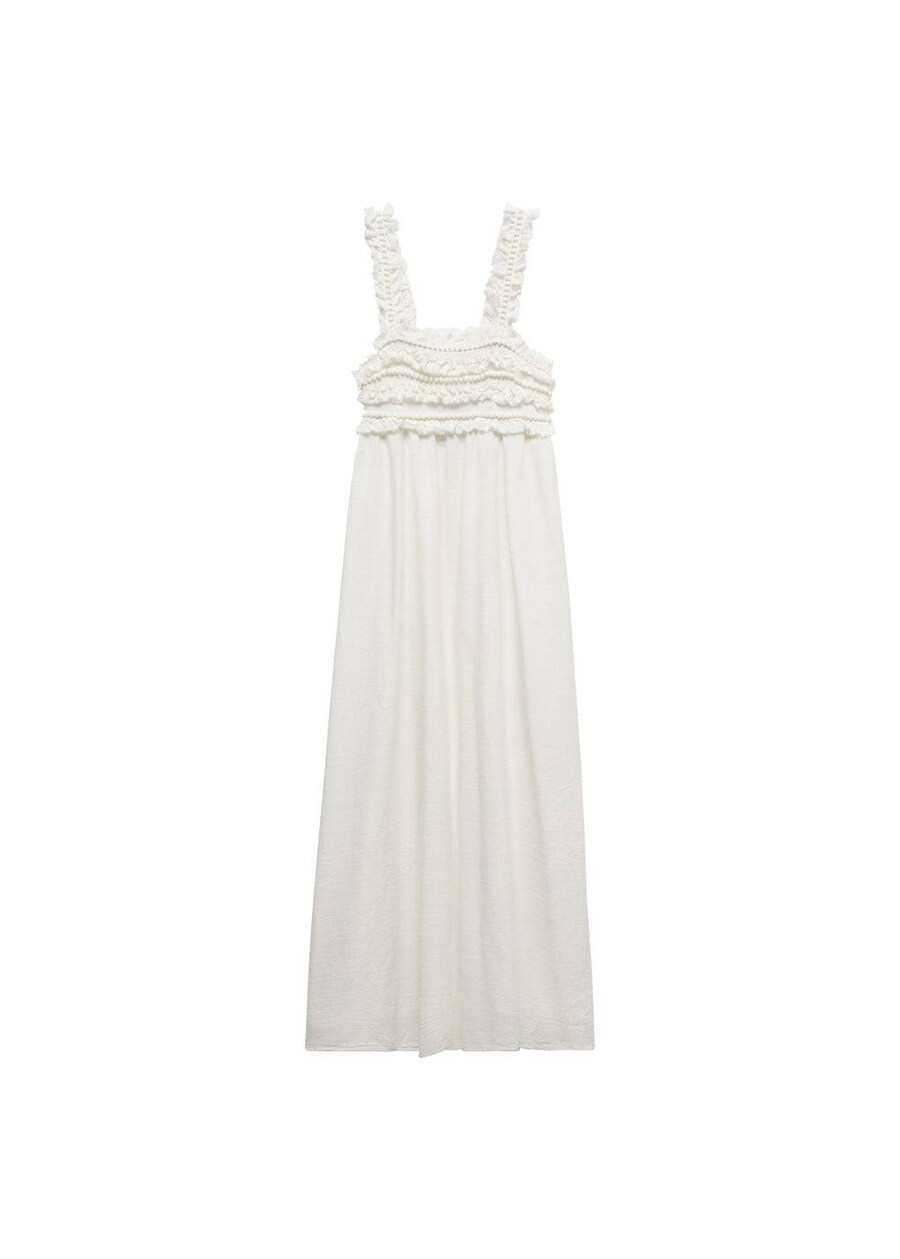 

Летнее платье MANGO Summer Dress Cake, белый