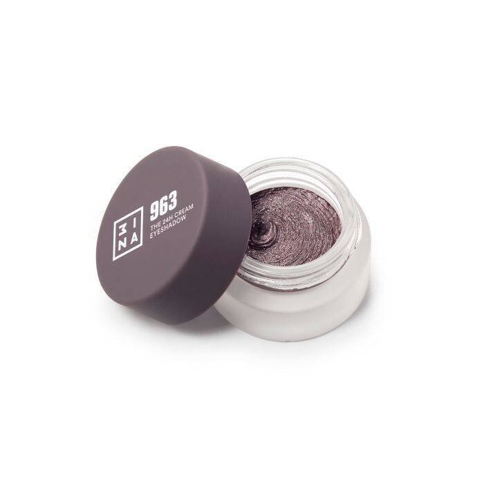 

Тени для век The 24H Cream Eyeshadow Sombra de Ojos en Crema 3Ina, 963 Plateado