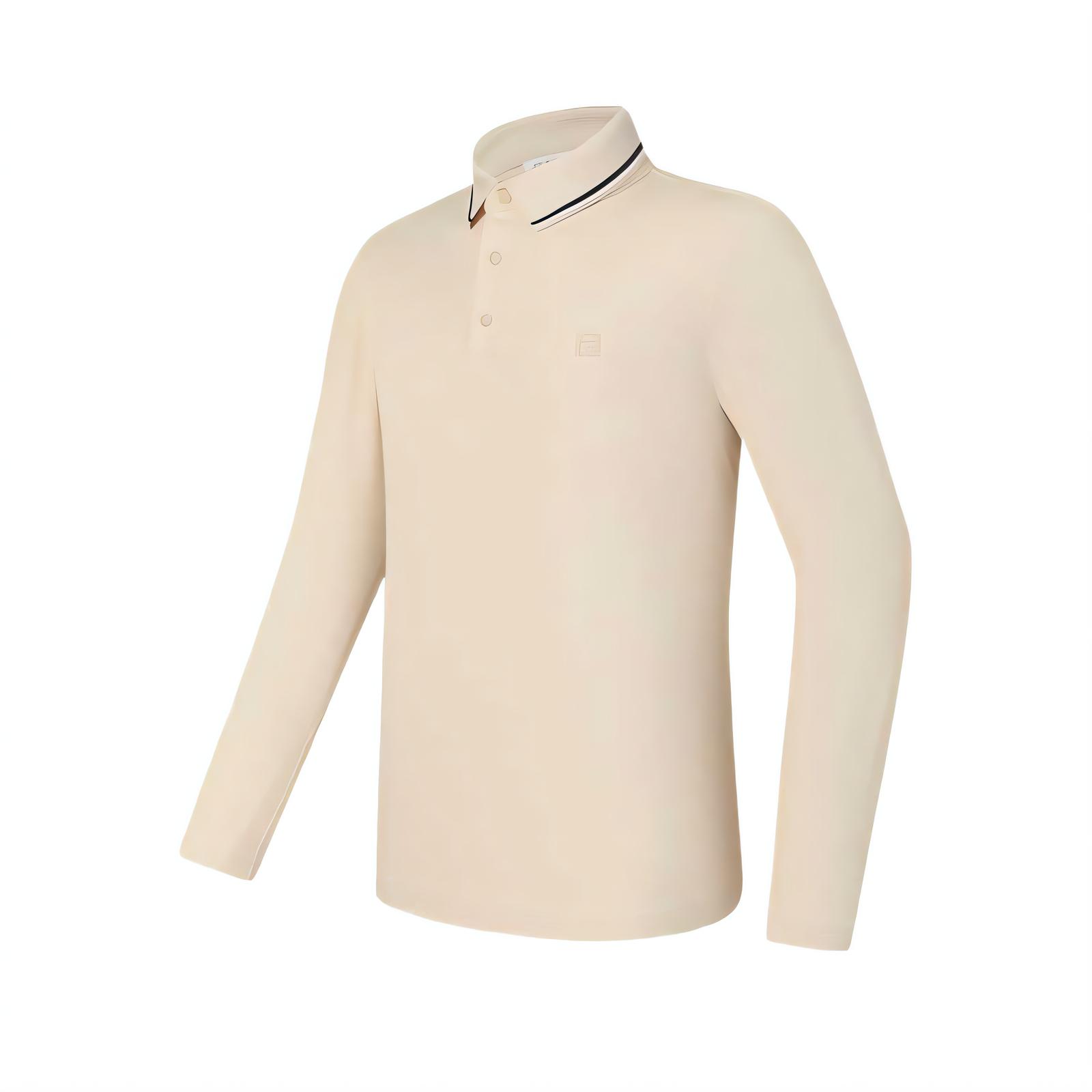 

FILA Гольф серия поло мужская коричневая бежевая хаки, Коричневый, FILA Гольф серия поло мужская коричневая бежевая хаки