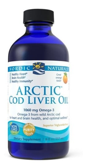 

Nordic Naturals, БАД Масло печени арктической трески, 237 мл