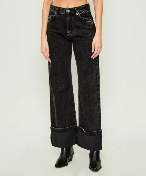 

Джинсы Ванда Relaxed fit Pinko, черный