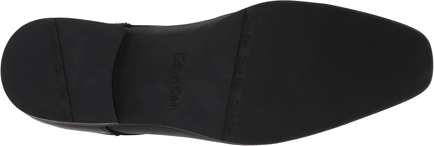 Кожаные оксфордские туфли Calvin Klein Bram Diamond, Black — фото 4