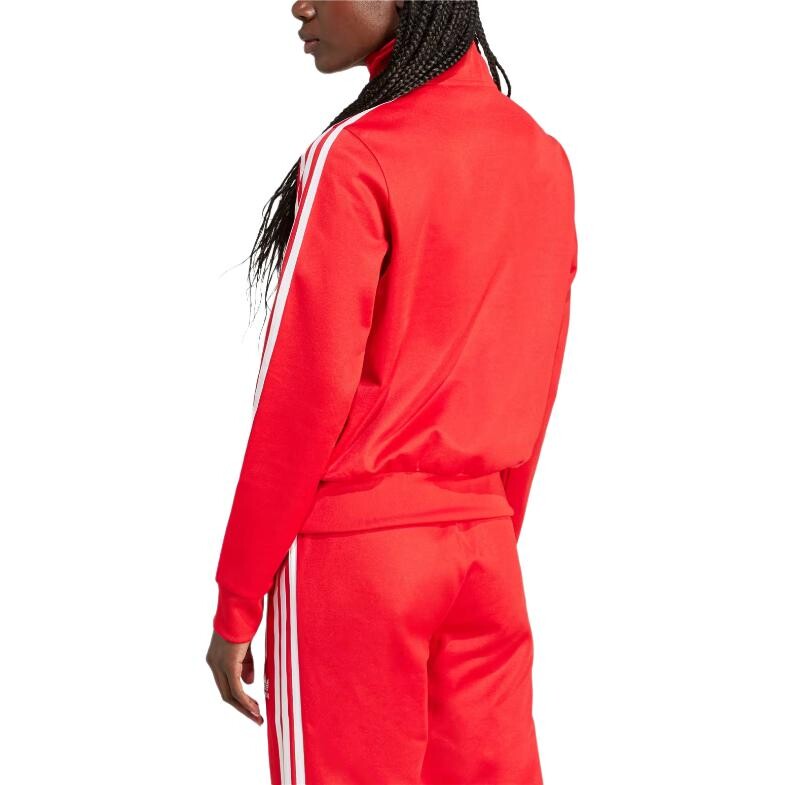 Женская куртка SPORTY & RICH Collaboration, красная Adidas Originals — фото 2